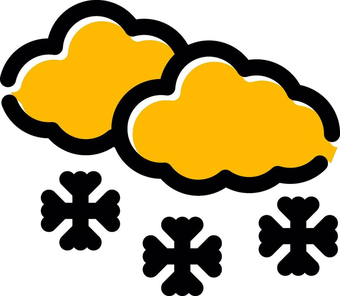 Snow Creative Icon Design vector