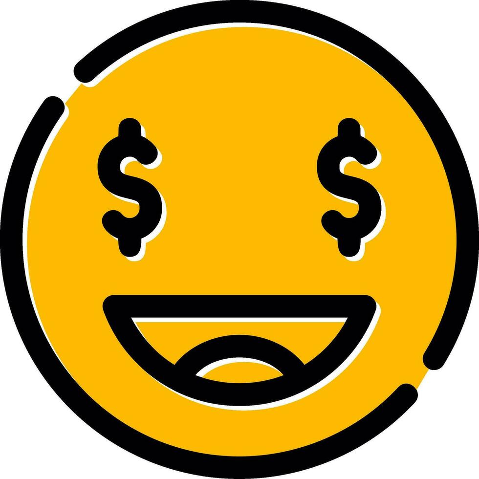 Greedy Creative Icon Design vector