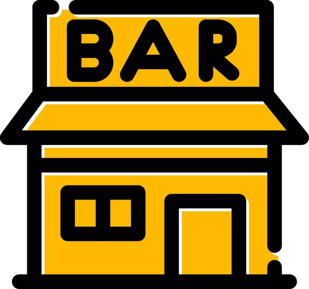 Bar Creative Icon Design vector