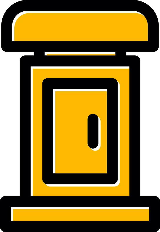 Call Box Creative Icon Design vector