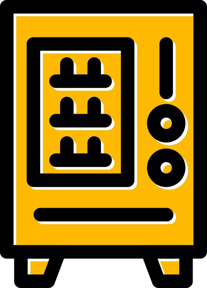 Vending Machine Creative Icon Design vector