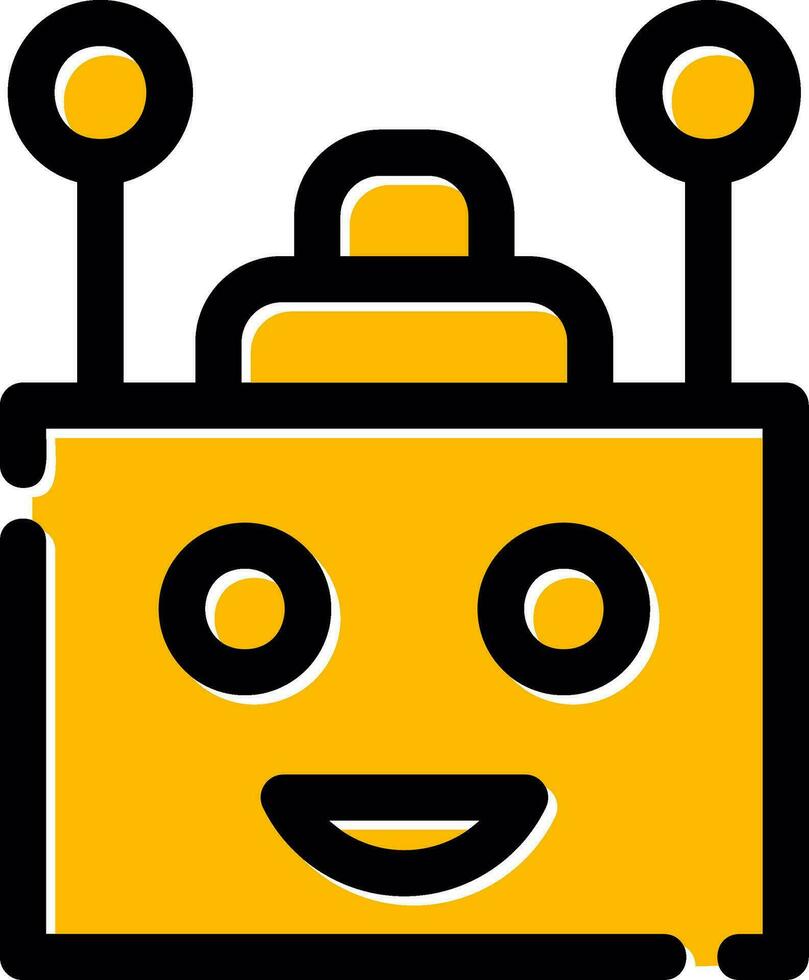 Chatbot Creative Icon Design vector