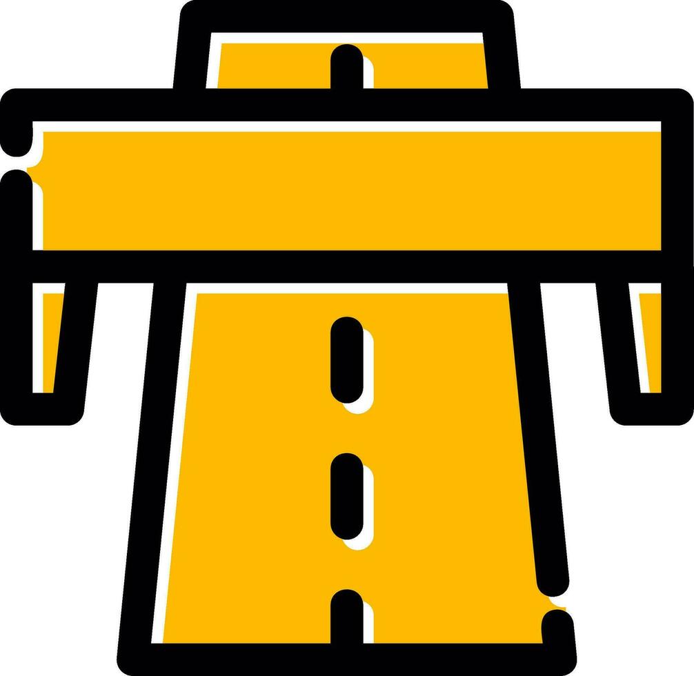 Motorway Creative Icon Design vector