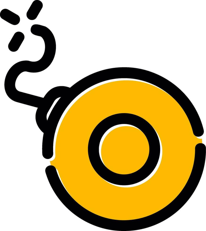 Bomb Creative Icon Design vector