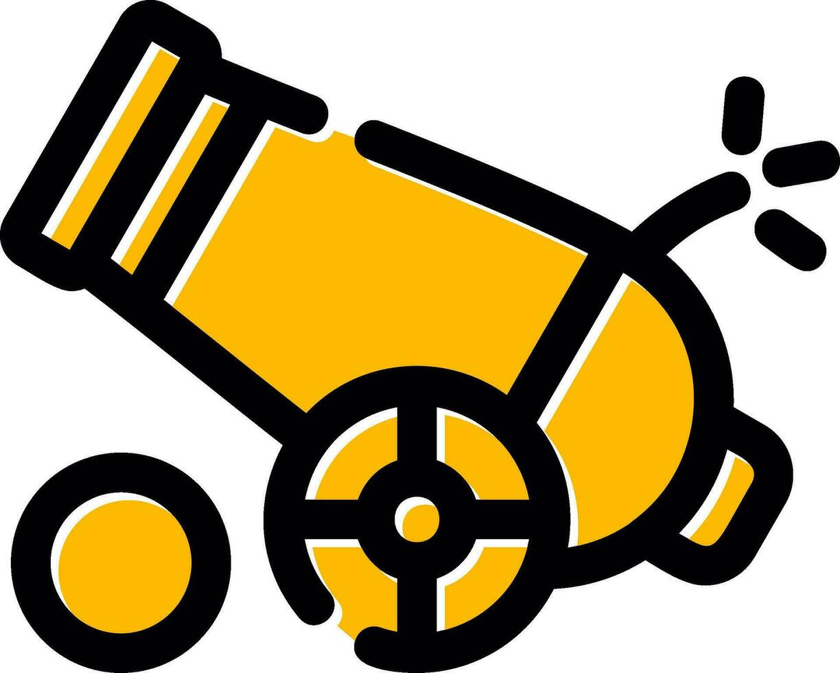 Cannon Creative Icon Design vector