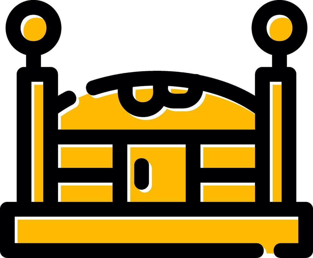Gate Creative Icon Design vector
