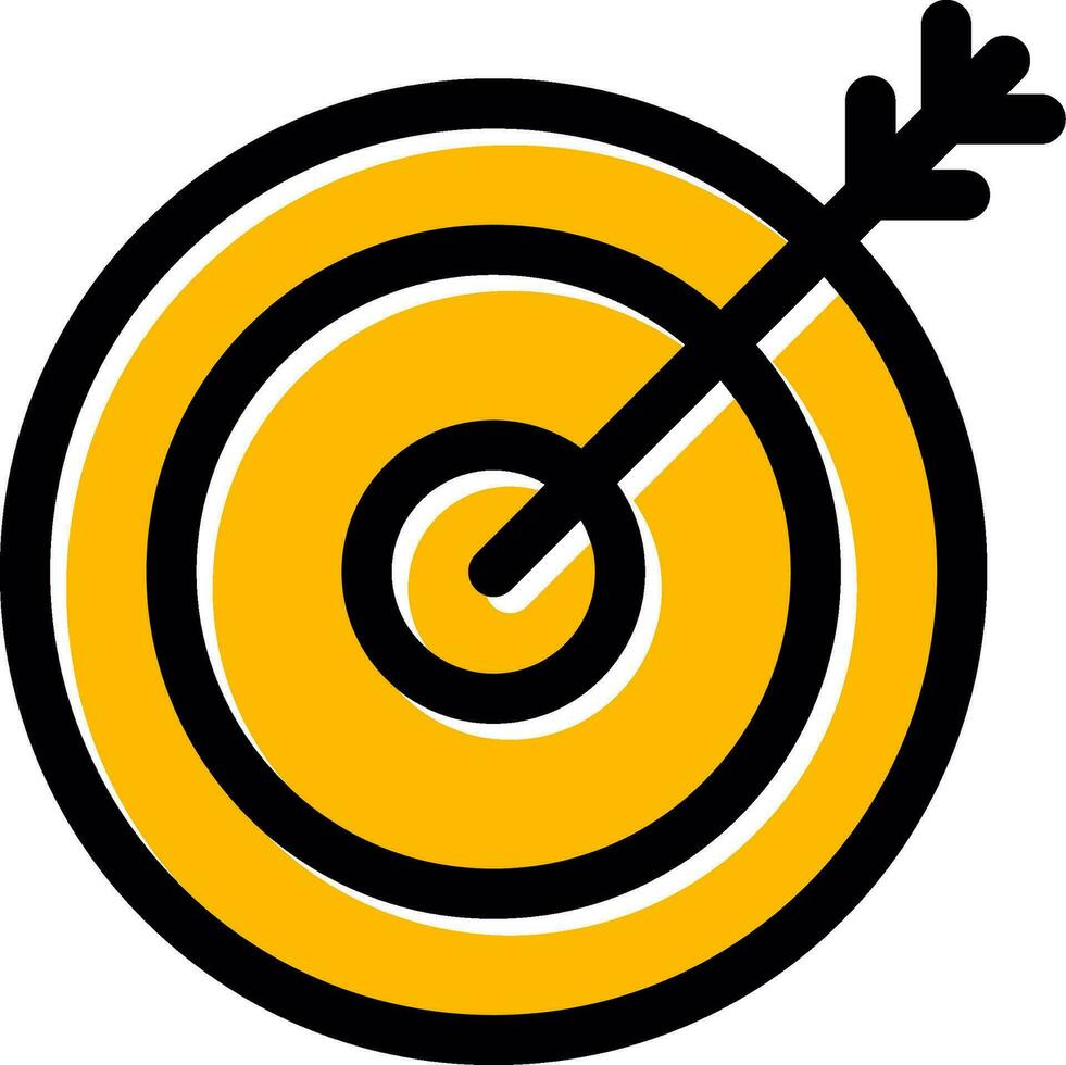 Dartboard Creative Icon Design vector