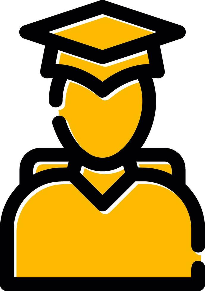 Student Creative Icon Design vector