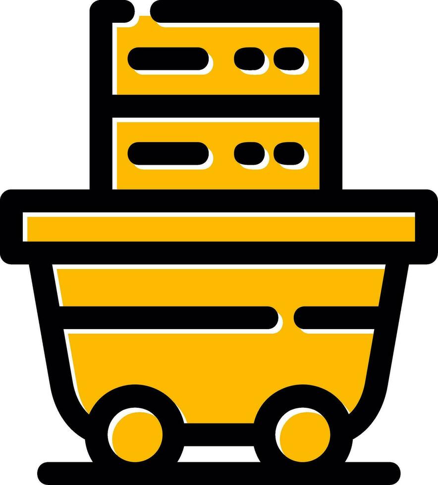 Data Mining Creative Icon Design vector