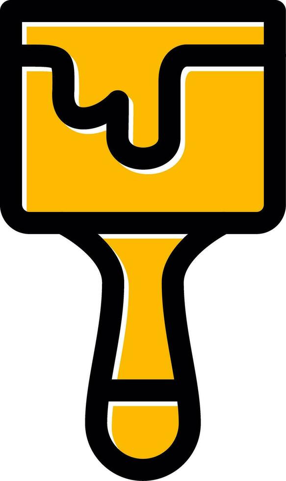 Paint Brush Creative Icon Design vector