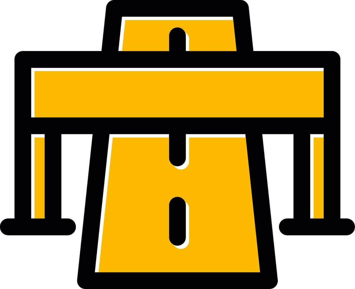Motorway Creative Icon Design vector