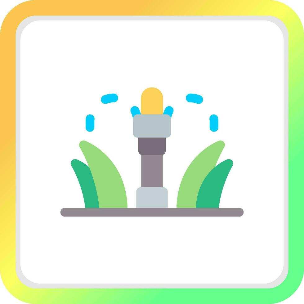 Sprinkler Creative Icon Design vector