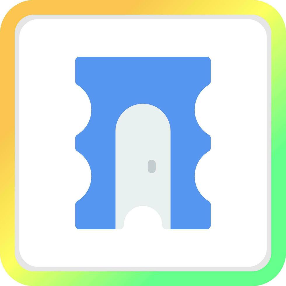 Pencil Sharpener Creative Icon Design vector
