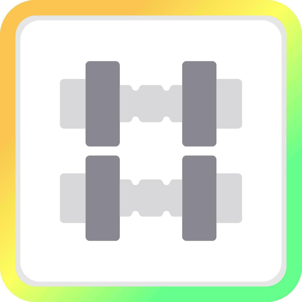 Weight Creative Icon Design vector