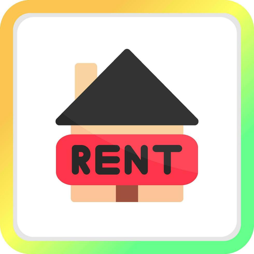 Rent Creative Icon Design vector