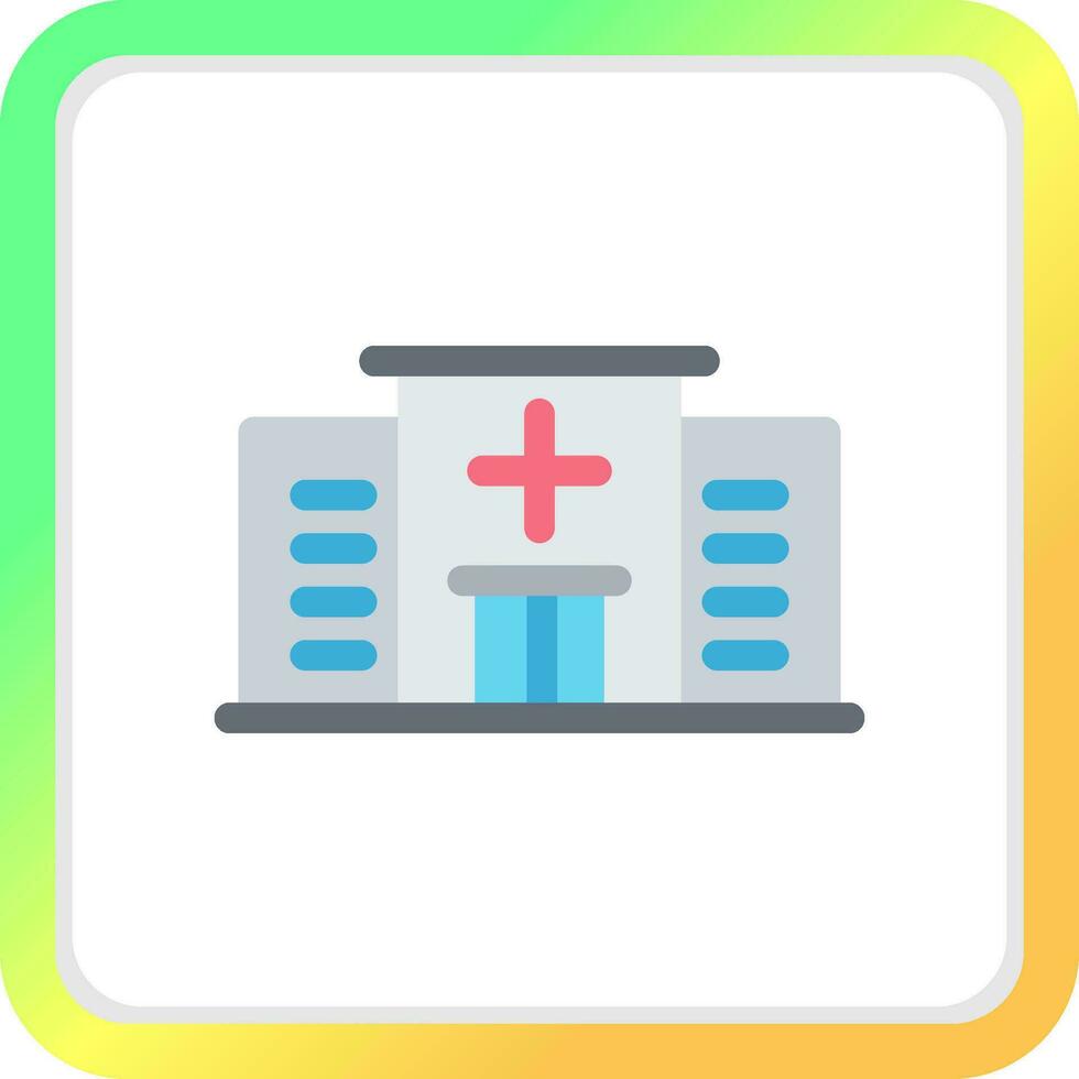 Hospital Creative Icon Design vector