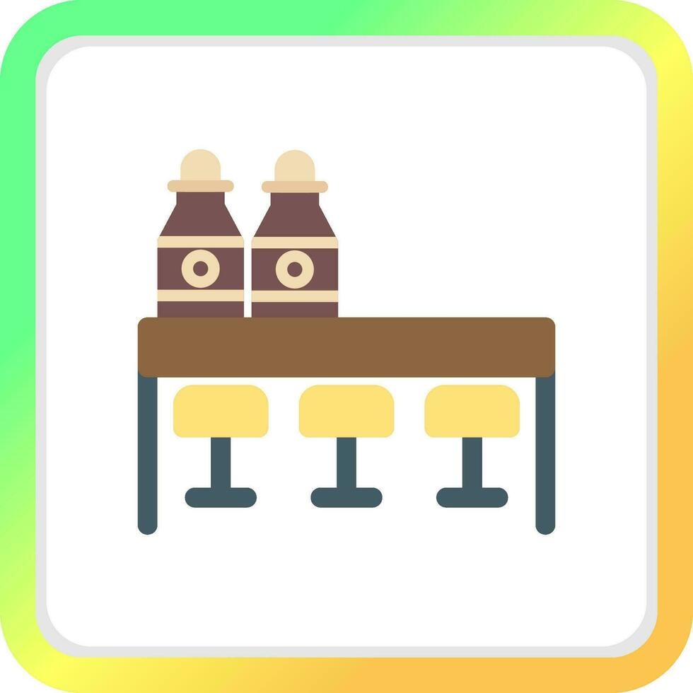 Table Creative Icon Design vector