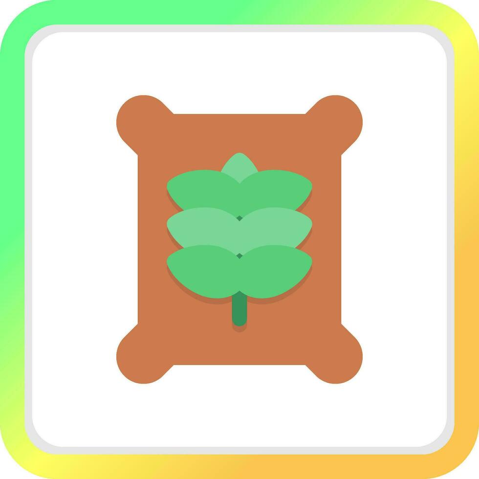 Seed Bag Creative Icon Design vector