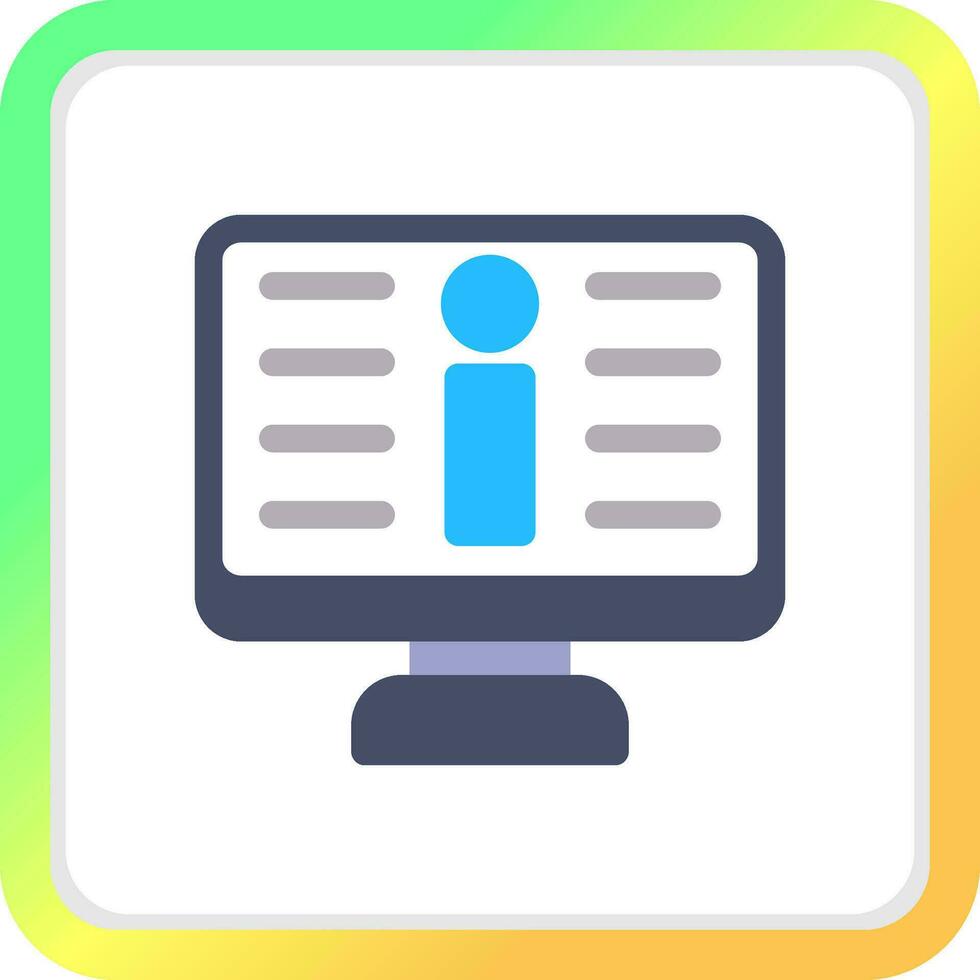 Information Creative Icon Design vector