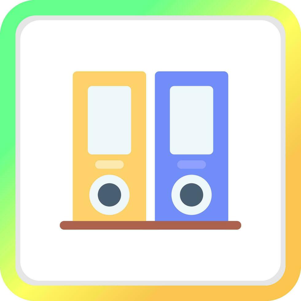 Binder Creative Icon Design vector