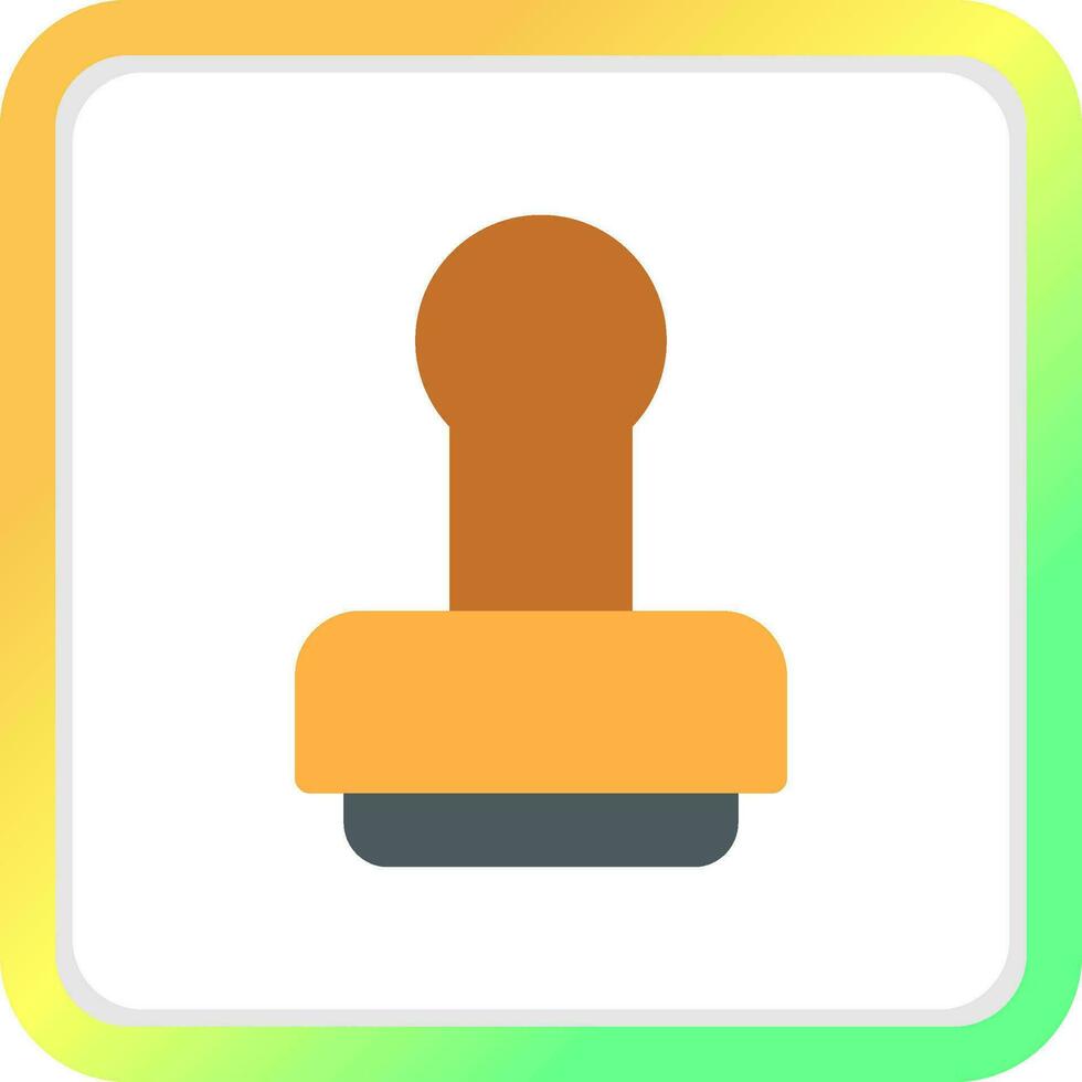 Stamp Creative Icon Design vector