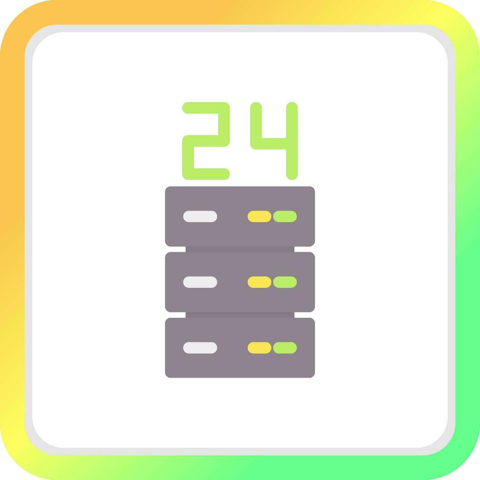 Data Center Creative Icon Design vector