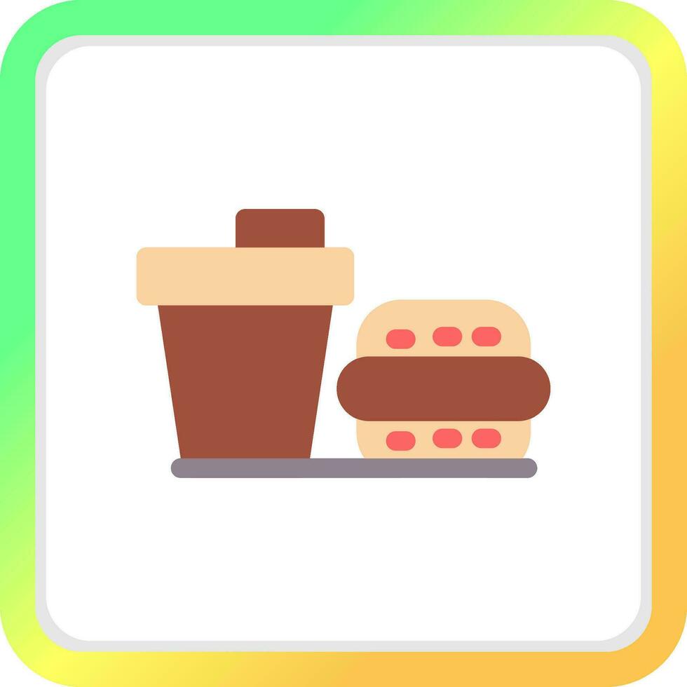 Take Away Creative Icon Design vector