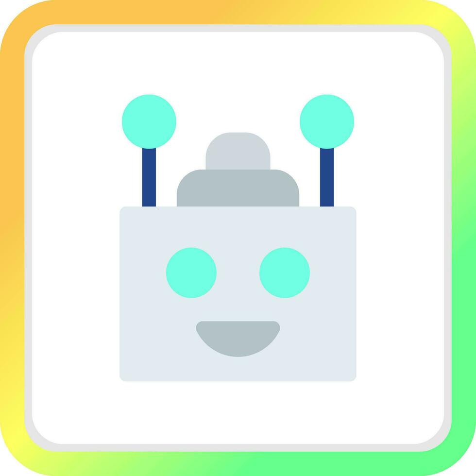 Chatbot Creative Icon Design vector