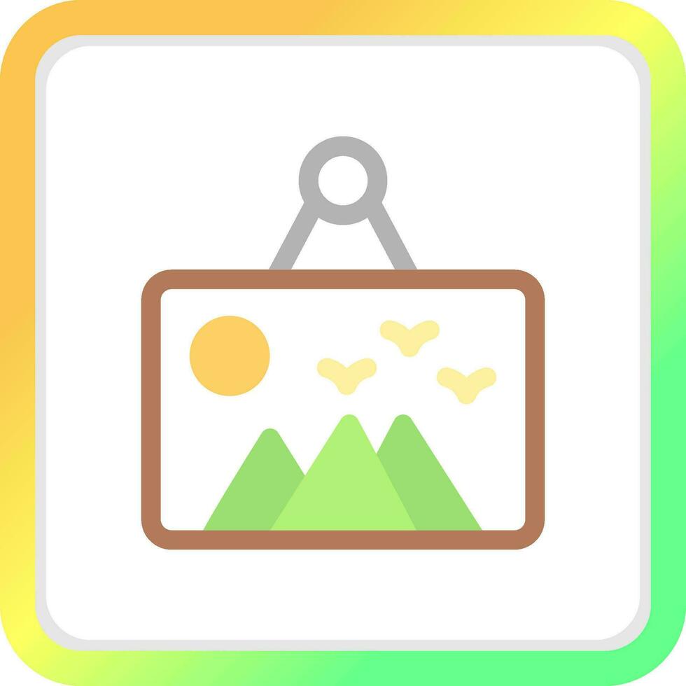 Frame Creative Icon Design vector
