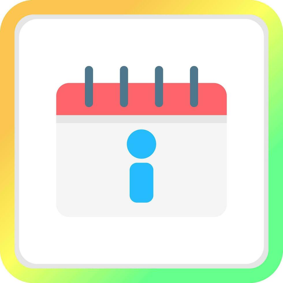 Calendar Creative Icon Design vector