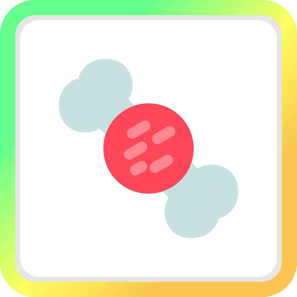 Bone Cancer Creative Icon Design vector