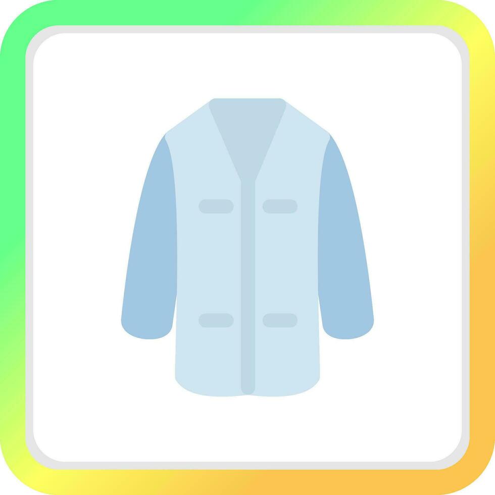 Lab Coat Creative Icon Design vector