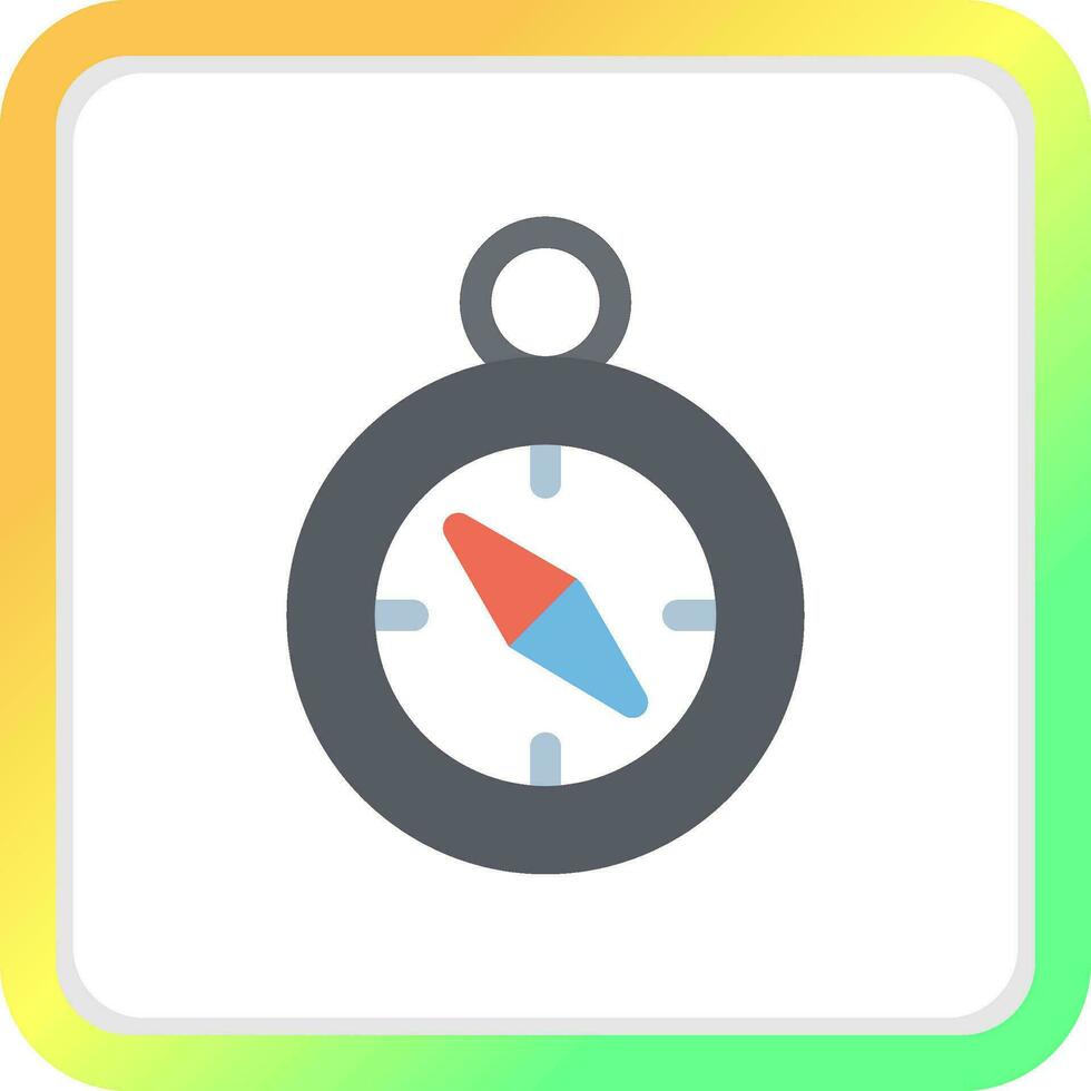 Compass Creative Icon Design vector