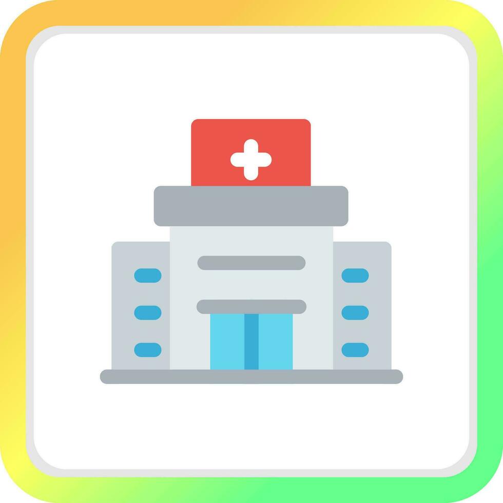 Hospital Creative Icon Design vector