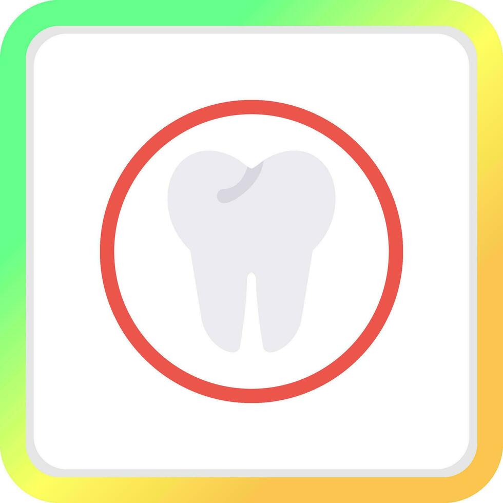 Toothache Creative Icon Design vector