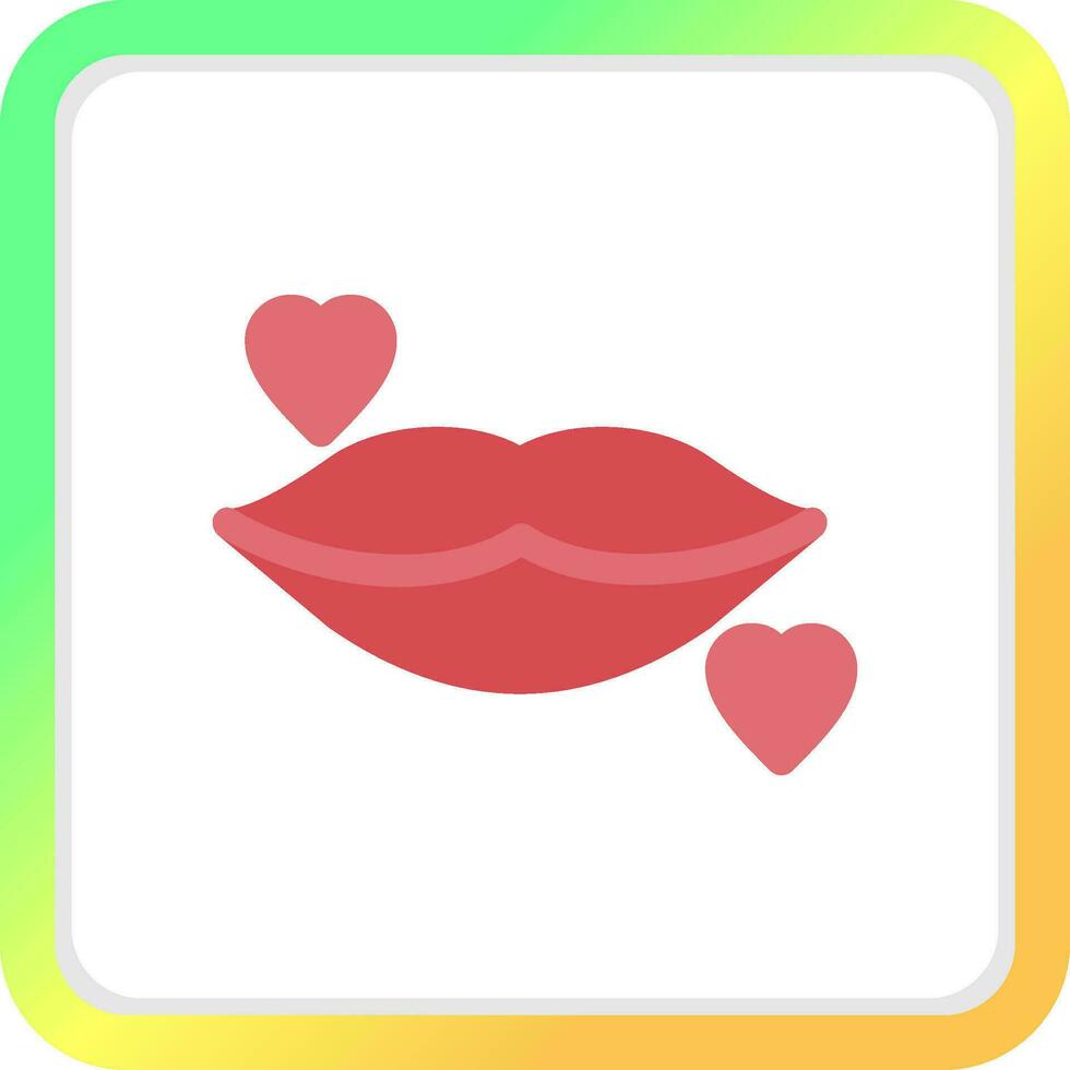 Lips Creative Icon Design vector