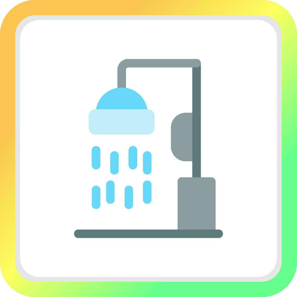 Shower Creative Icon Design vector