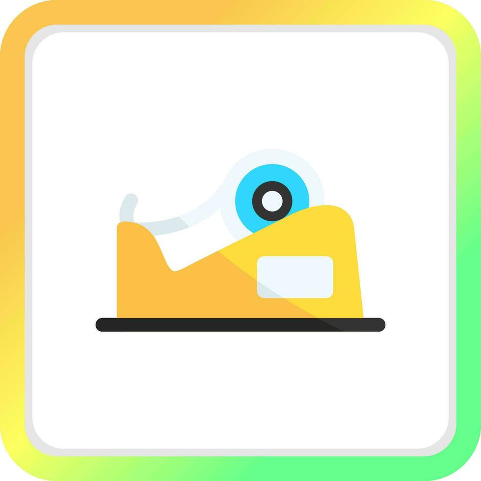 Adhesive Tape Creative Icon Design vector