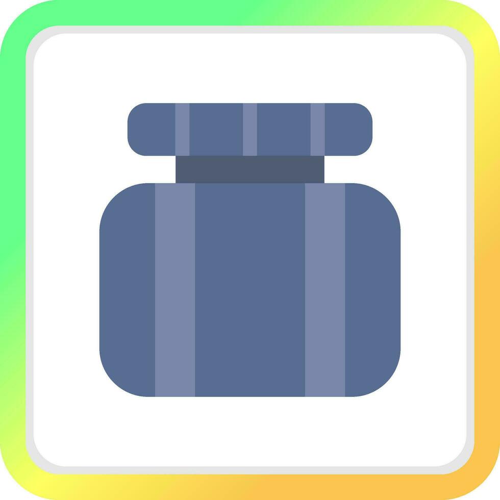 Ink Bottle Creative Icon Design vector