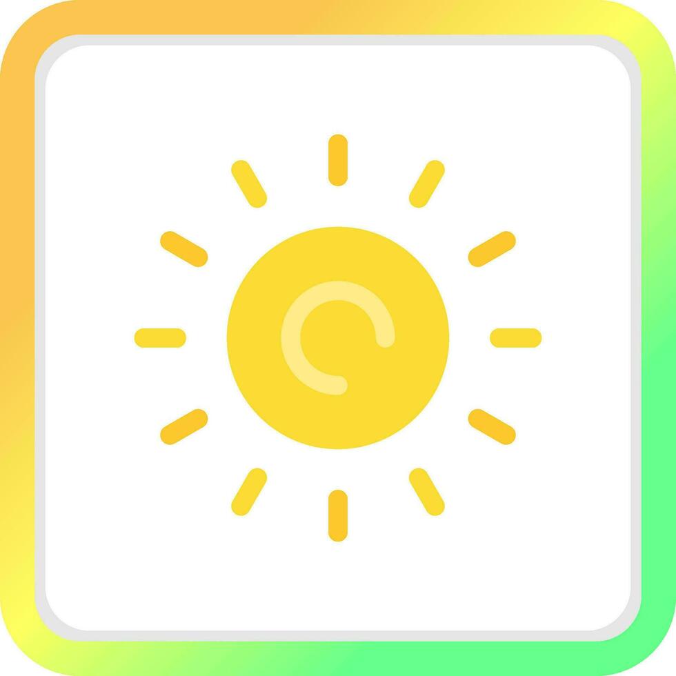 Sun Creative Icon Design vector