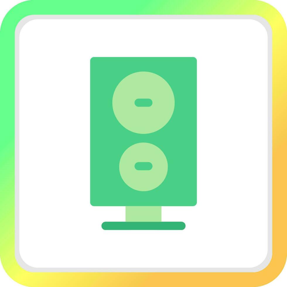 Speaker Creative Icon Design vector