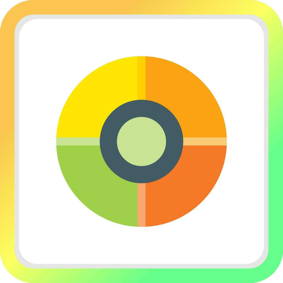 Color Circle Creative Icon Design vector