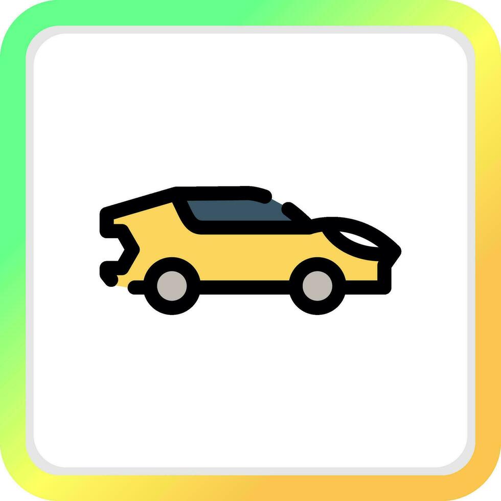 Car Creative Icon Design vector