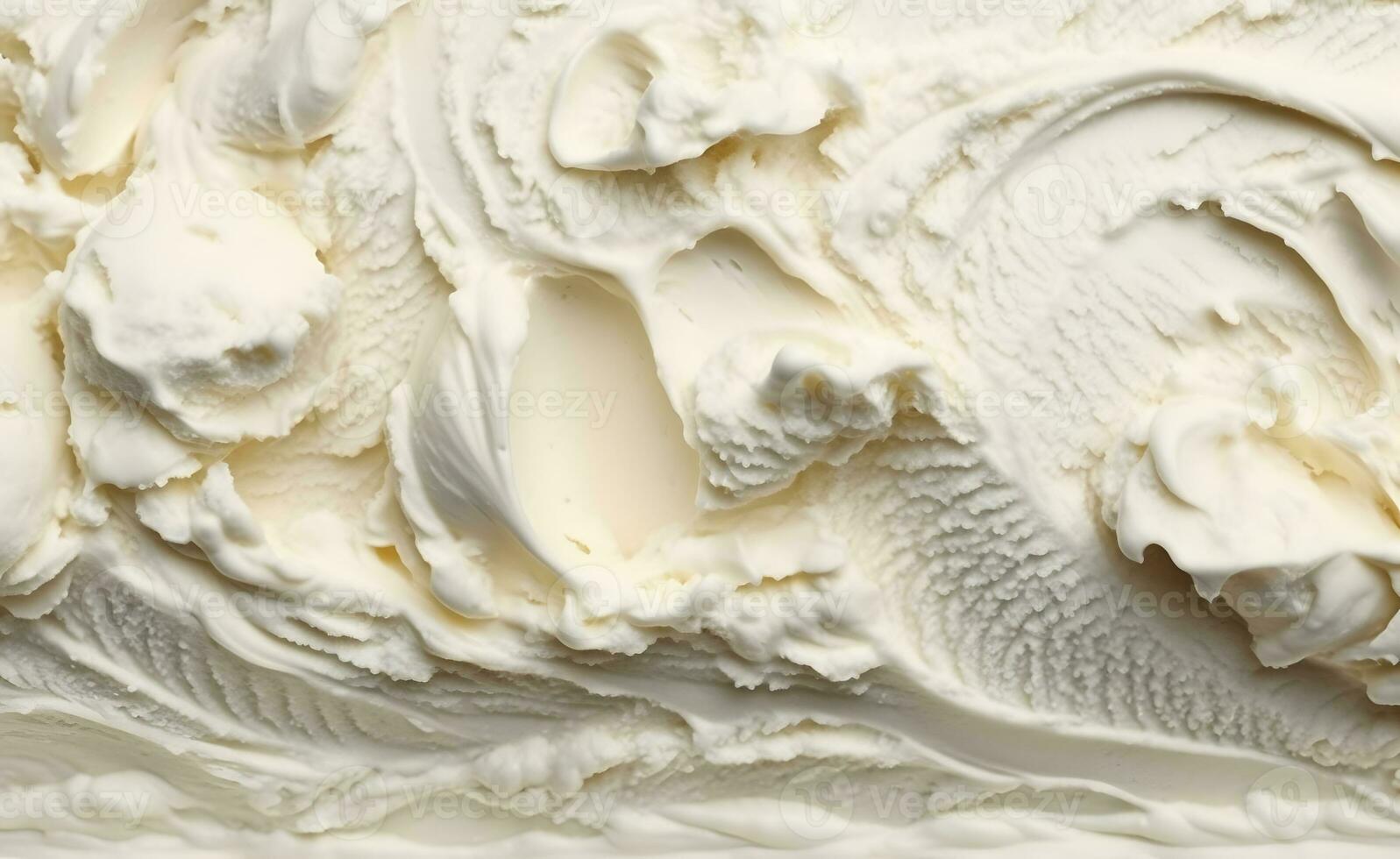 AI generated cream texture, yogurt texture, top view photo