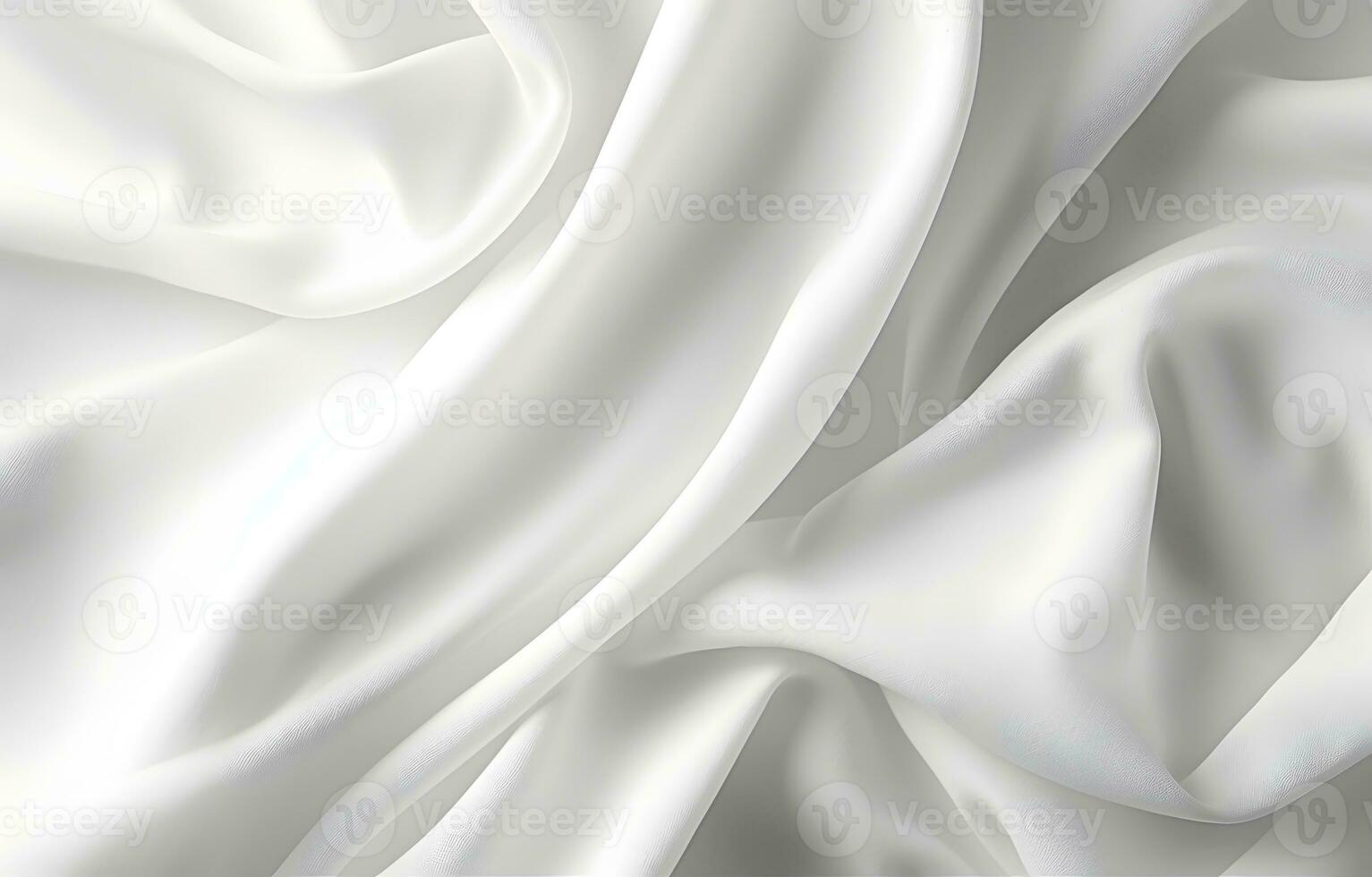 AI generated White silk texture luxurious satin for abstract background. beautiful white fabric photo