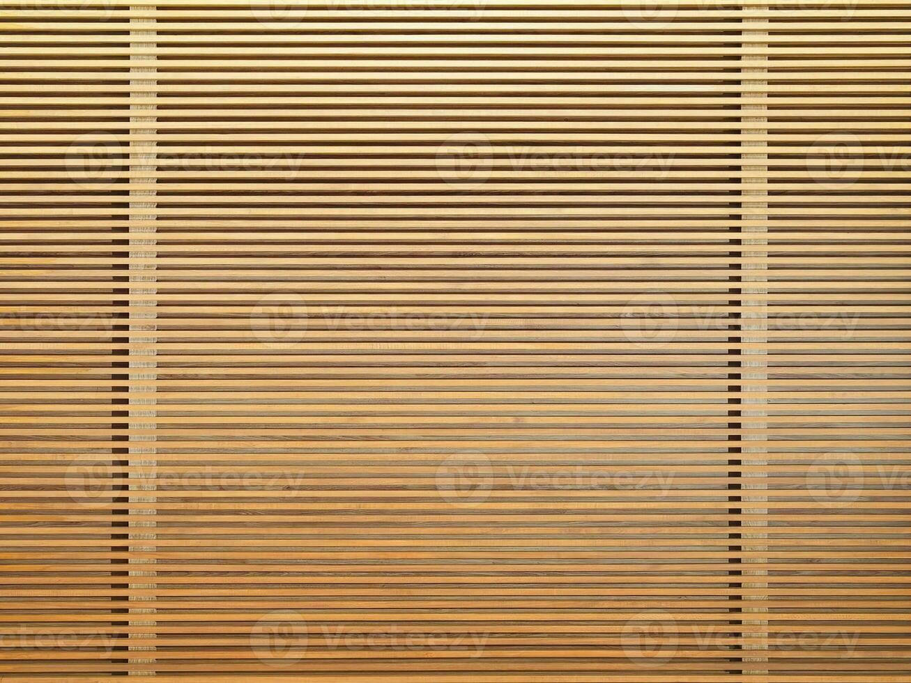 Horizontal wood panels for interior decoration wallpaper background photo