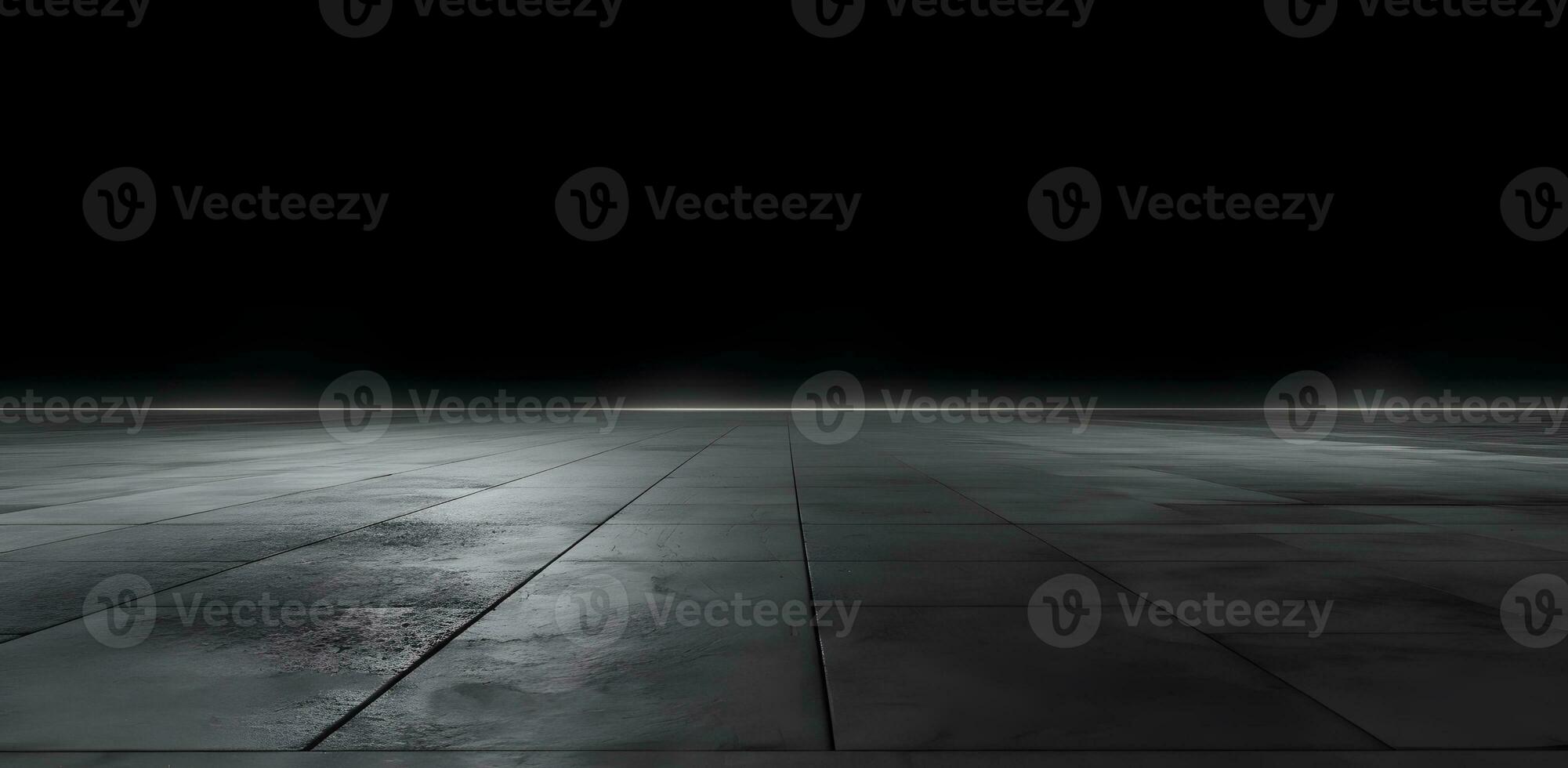 AI generated Rough textured surface with cracks in the grey concrete floor . Texture or background. photo