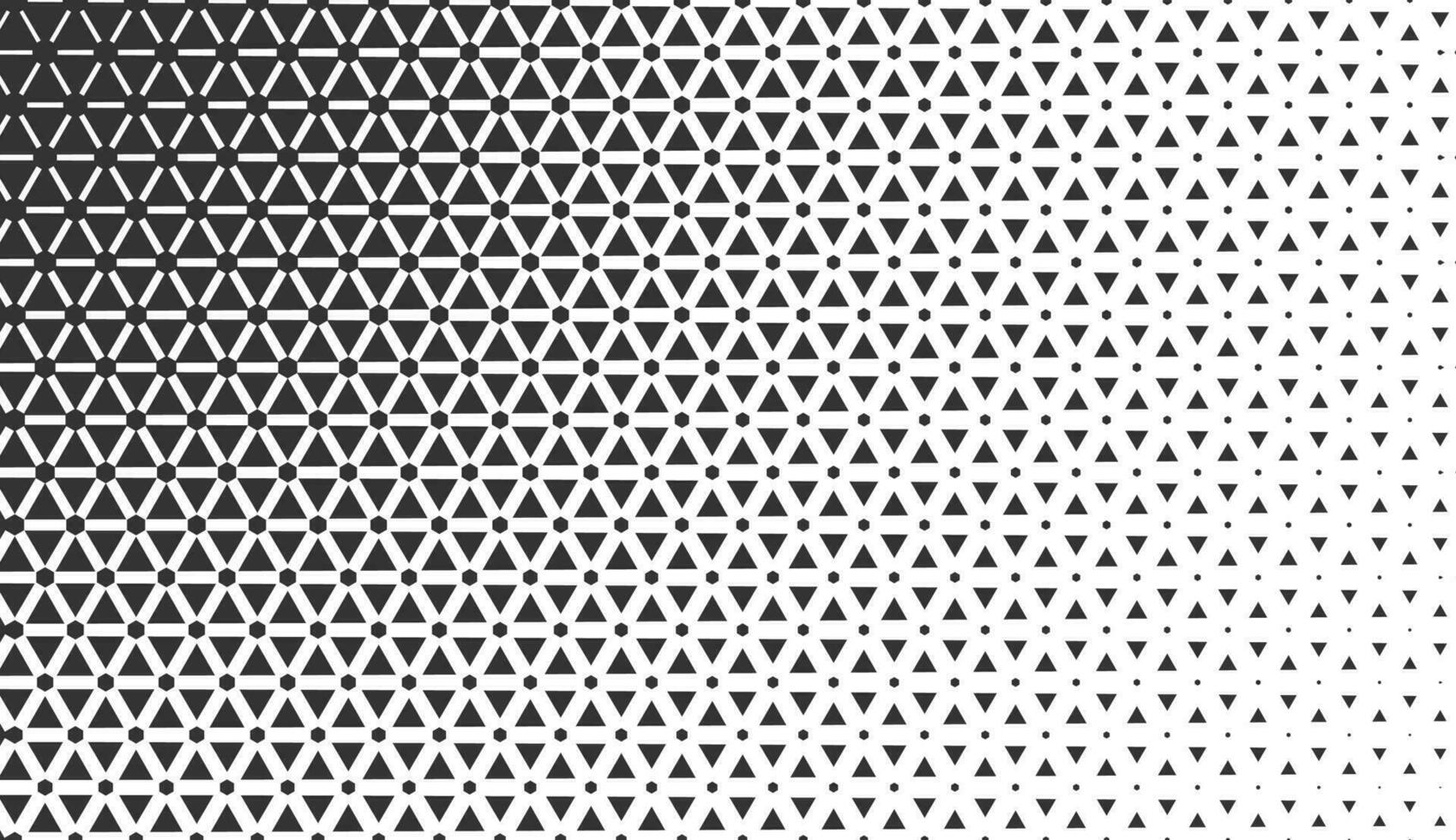Monochrome repeating geometric texture with gradient. Vector seamless pattern for background, wallpaper, textile, fabric, wrapping paper, web site backdrop. Simple shapes