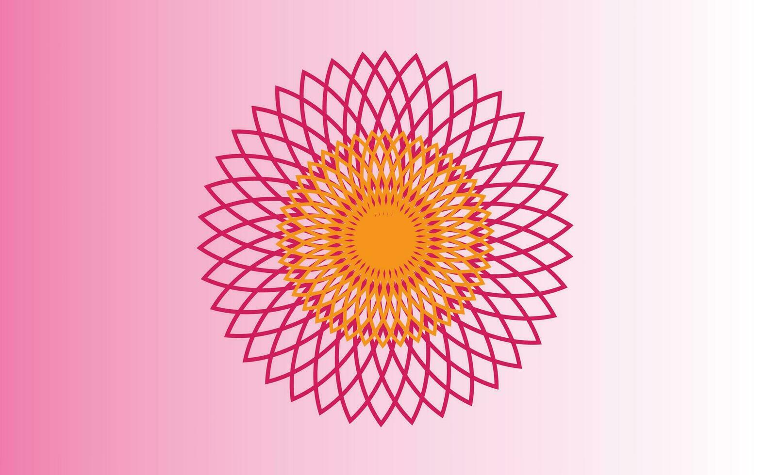 luxury Mandala design vector background vintage abstract floral pattern design Vector Art