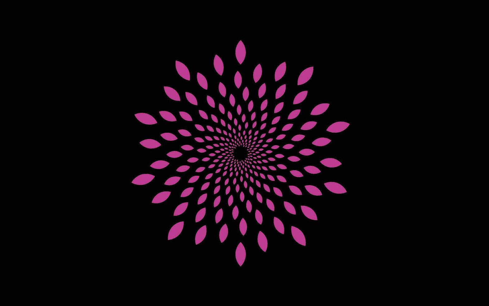 lujo mandala diseño vector antecedentes Clásico resumen floral modelo diseño vector Arte